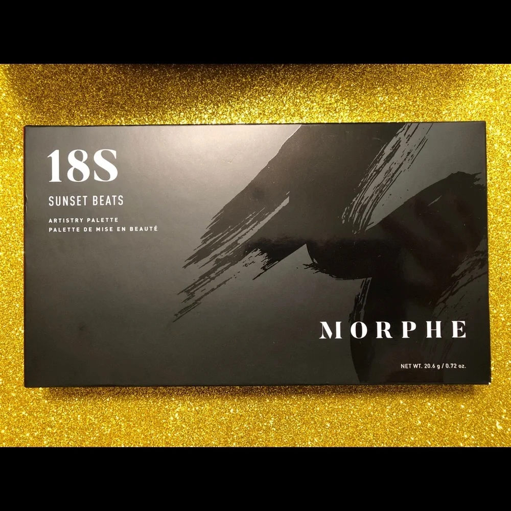 BNIB! Morphe Sunset Beats Eyeshadow Palette 18S